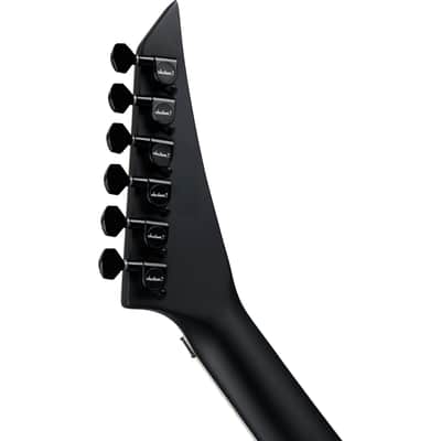 Jackson Pro Plus Pure Metal Limited Edition Rhoads RR1A Guitar w/ Bare Knuckles Pickup & Gig Bag - Satin Black image 7