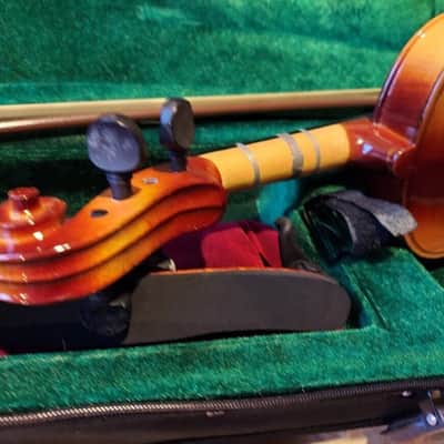 Bestler 3/4 Violin with Hard Case & Bow, very good condition image 9