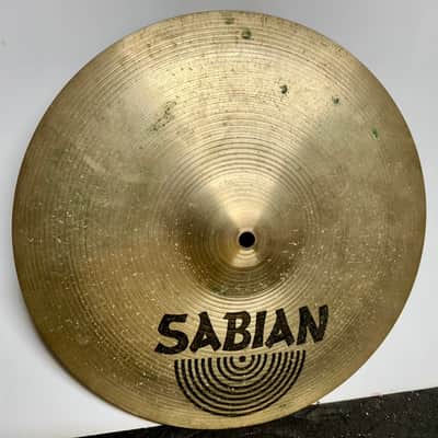 Sabian 14" AA Regular Hi-Hat Cymbals (Pair) 2002 - 2004 - Natural Finish- Top-1064 grams Bottom 1382 grams image 9