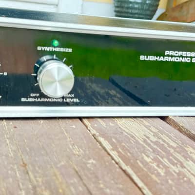 dbx 500 Professional Subharmonic Synthesizer 1970s - Black image 1