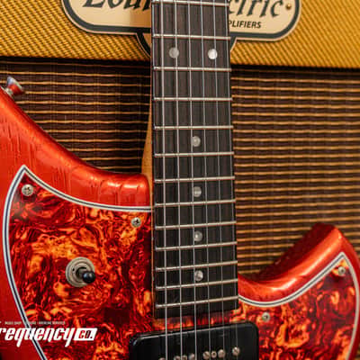 Novo Serus P2 in Candy Apple Red with a East Indian Rosewood Fret Board - 2025 image 9