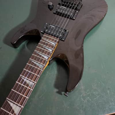 Charvel by Jackson DKA-110-HH Dinky Arched-top 90's See thru black image 14