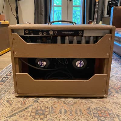 Fender Super 6G4 Brownface 40-Watt 2x10" Guitar Combo  April 1961 image 2