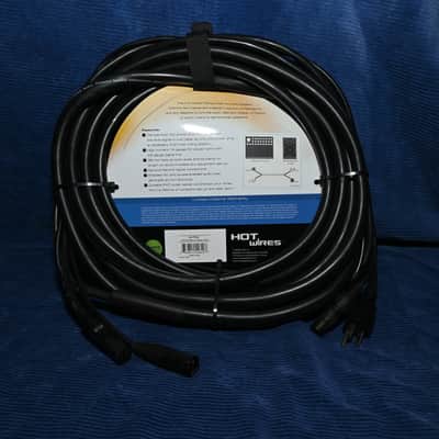 Hot Wires Perfect Pair Powered Speaker Cable Assembly IEC and XLR in One! 25 foot image 2