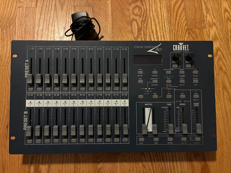 Chauvet Stage Designer 50 DMX Stage Light Controller 2010s - Black