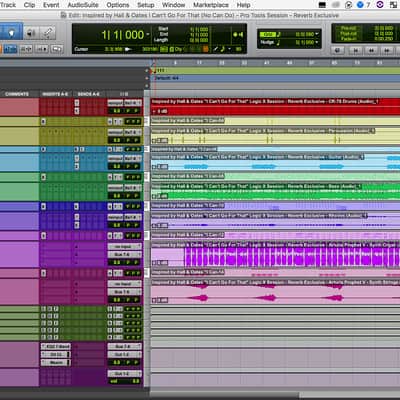 Inspired by Hall & Oates "I Can't Go For That (No Can Do)" Pro Tools Session - Reverb Exclusive image 2