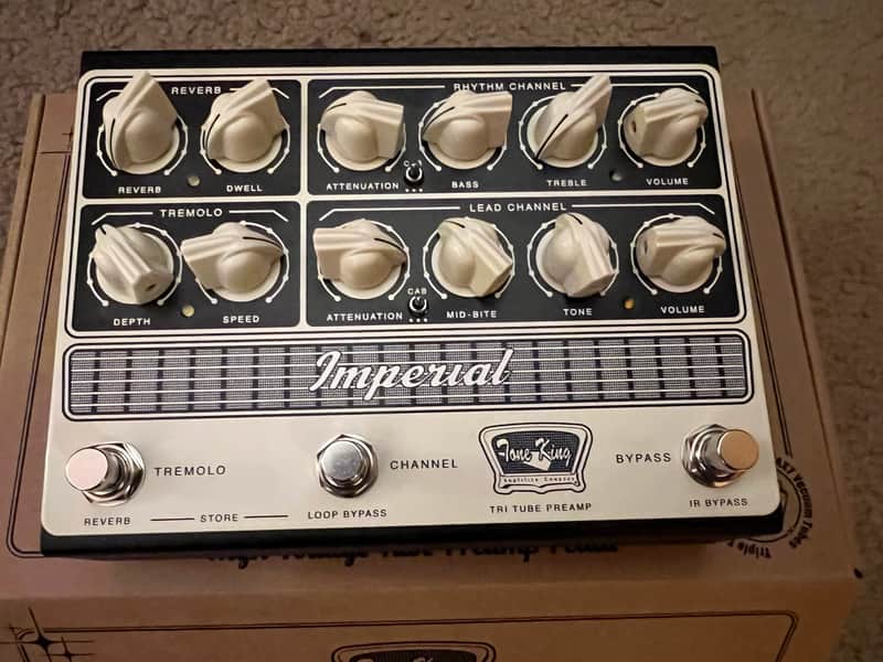 Tone King Imperial Preamp 2025 - Present - Cream / Black image 1