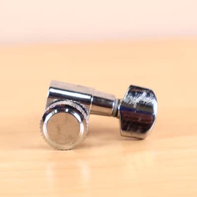 (1) Schaller Fender M6 Locking Pin Chrome Machine Head image 7