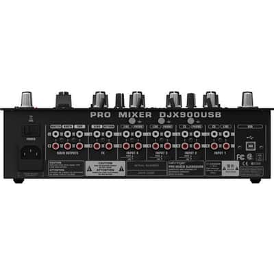 Behringer DJX900USB Professional 5-Channel DJ Mixer with Infinium Contact-Free VCA Crossfader, USB/Audio Interface, 3-Band EQ, Beat-Syncable FX image 4