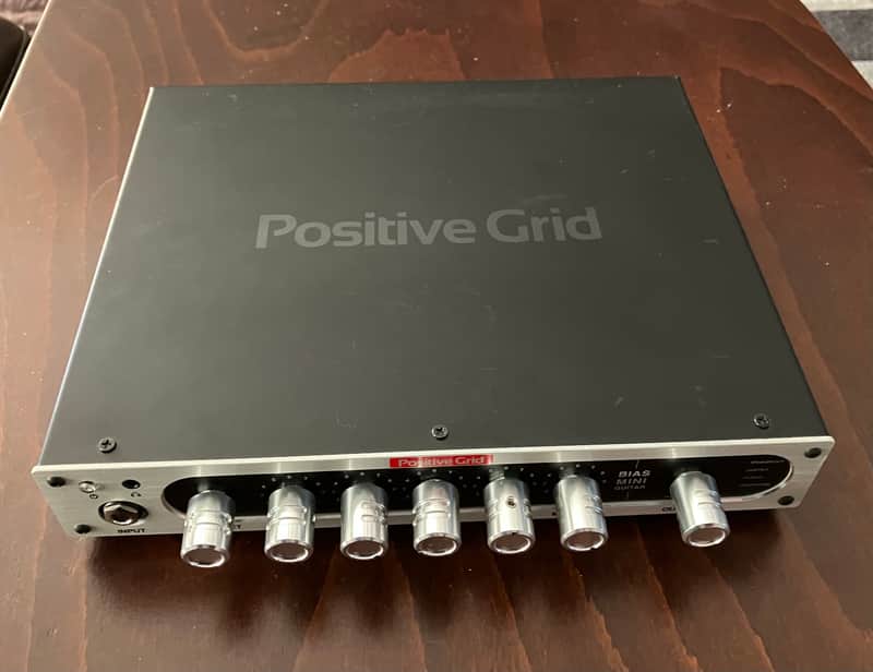 Positive Grid BIAS Mini 300-Watt Guitar Amp Head 2010s - Silver image 1