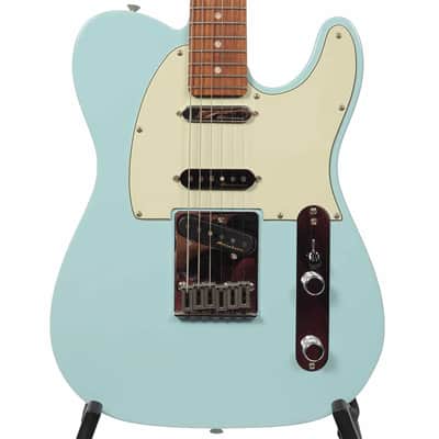 Fender 2021 Deluxe Nashville Telecaster Electric Guitar - Daphne Blue - Used image 1
