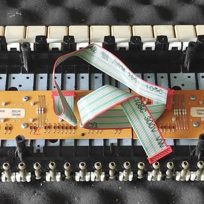 KAWAI K5000S K5000W (MAYBE FITS SOME OTHER SYNTHS TOO) 61-KEYS ASSEMBLED "GOTH" KEYBOARD PLUG-N-PLAY image 2