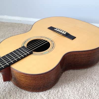 Webber Roundbody SJ Acoustic Guitar (Engelmann/Rosewood) *Upgraded Gotoh Tuners* image 9