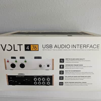 Universal Audio Volt 476 USB-C Audio Interface 2021 - Present - Tan / Gray image 9