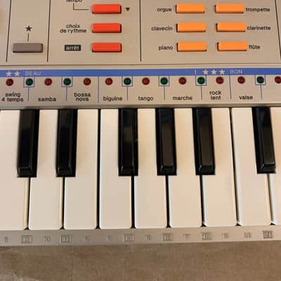 Liwaco LW-80 1980s - Grey 32key Keyboard Synthesizer Japan Casio PT-82 clone EC in box image 6