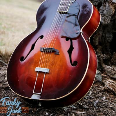 ~Tone Monster~ 1952 Wabash by Kay Jumbo Jazzbox Archtop Guitar ~ Made in USA! Harmony Silvertone ! image 4