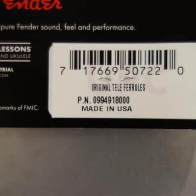 Fender American Vintage Telecaster Strings-Thru-Body String Ferrules (6) image 4
