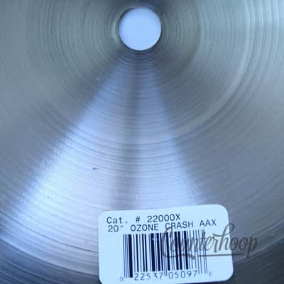 *Sabian 20" AAX O-Zone Crash Cymbal B20 Paper-Thin 1734g 22000X AA Canada* image 4