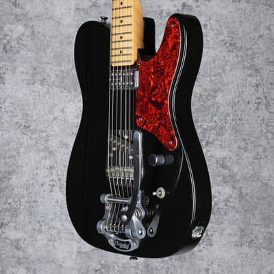 Squier Vintage Modified Cabronita Telecaster with Bigsby B50 and Hard Case 2014  Black image 5