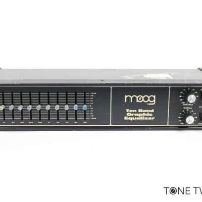 MOOG TEN BAND EQ Equalizer Ten Rackmount synthesizer modular Die Warzau 1 DEALER image 1