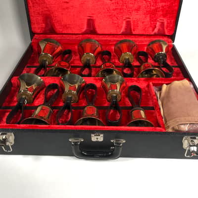 Schulmerich Handbells - Complete 3 Octave Set - 4 Cases, 37 Bells - Superb image 2