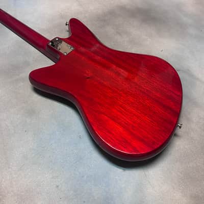 1960's Galanti Grand Prix Electric Guitar Cherry Red w/OHSC image 11