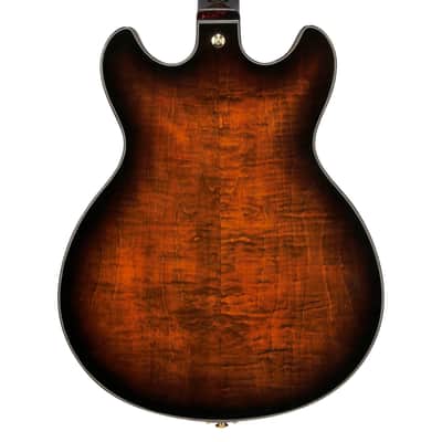 Used Ibanez ASH300 ASH Artstar Hollow-Body Electric Guitar - Tobacco Brown image 7