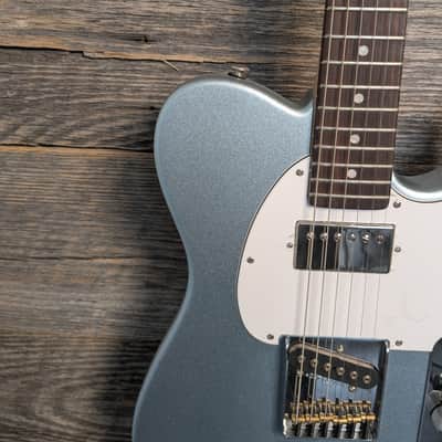 Used G&L 2023 Custom Shop ASAT Bluesboy - Ice Blue Metallic image 2