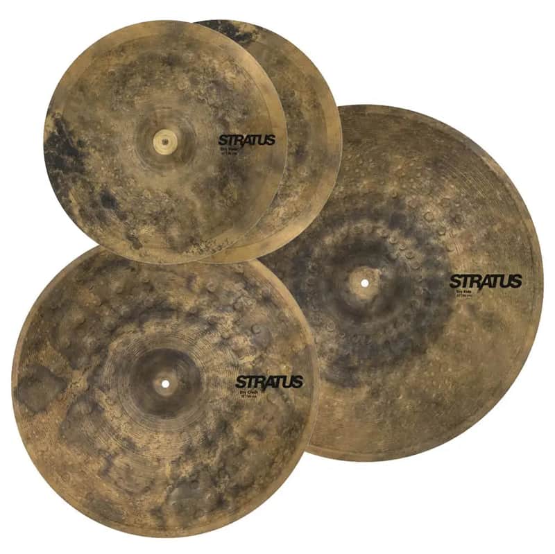 Sabian Stratus Dry Performance Cymbal Set 15/19/22 image 1