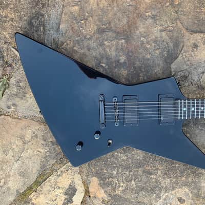 ESP MX250 Explorer 1993 Black NOS condition bell truss rod Metallica Hetfield model image 2