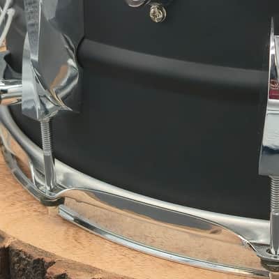Canopus Aluminum Alloy Snare Drum 14x6 Jet Black image 3