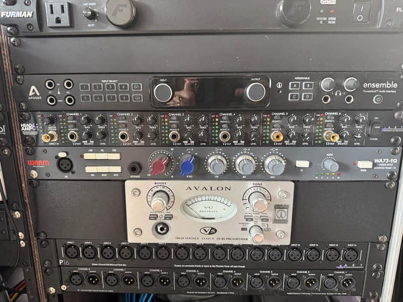 Warm Audio WA73-EQ 1-Channel British Microphone Preamp / EQ 2018 - Present - RAF Blue Gray image 1