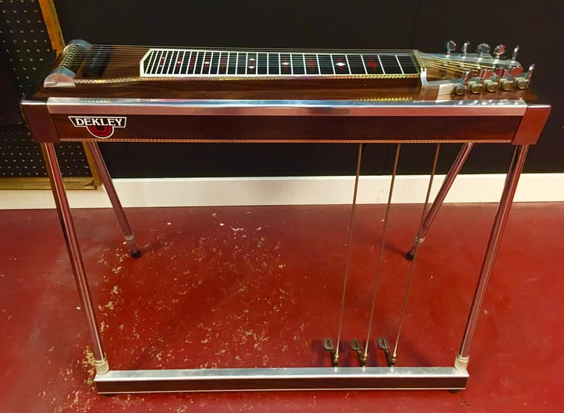 Dekley S10 3x4 Standard Emmons E9 Pedal Steel Guitar w/ Case GREAT CONDITION!!! image 1