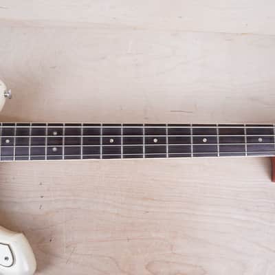 Yamaha SB-2A Flying Samurai Bass MIJ 1968 Peal White Vintage Made in Japan w/ Hard Case image 5