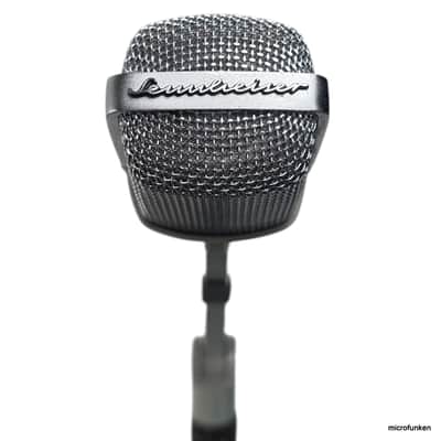 Sennheiser MD421 1968 Early Version. Vintage Dynamic Microphone. Clip. XLR. Script Logo. MD421-2 image 10