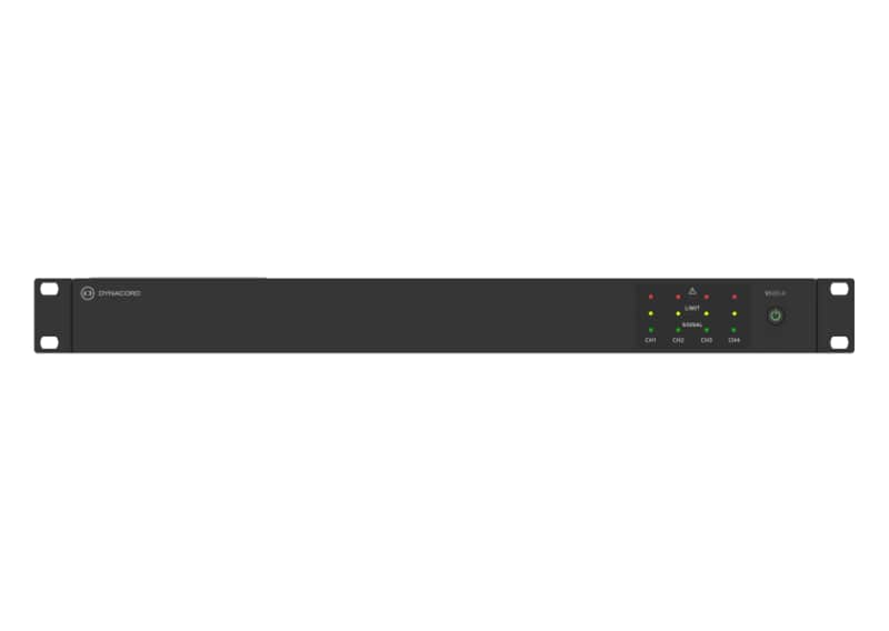 Dynacord V600:4 600W 4-Channel Commercial Power Amplifier image 1