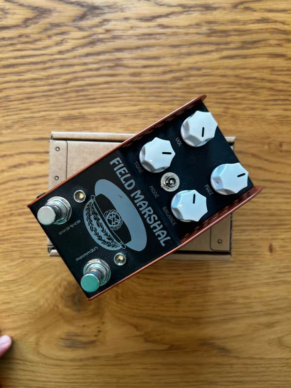 ThorpyFX Field Marshal Fuzz 2020 - Black / Orange image 1