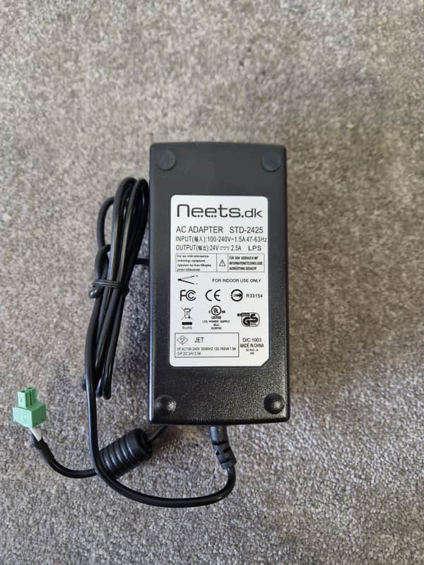 Neets Audio Amplifier Version 2 – Compact AV Control – STD-2425 AC Adapter – Excellent image 1