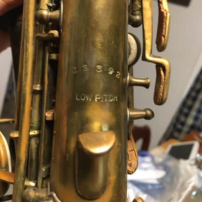 SUMMER DEAL MARTIN 1921 CURVED SOPRANO SAXOPHONE WITH ORIGINAL CASE SAX BUILT LIKE A TANK NEEDS OVERHAUL MECHNICALLY SOUND A CLASSICVINTAGE SOPRANO image 18