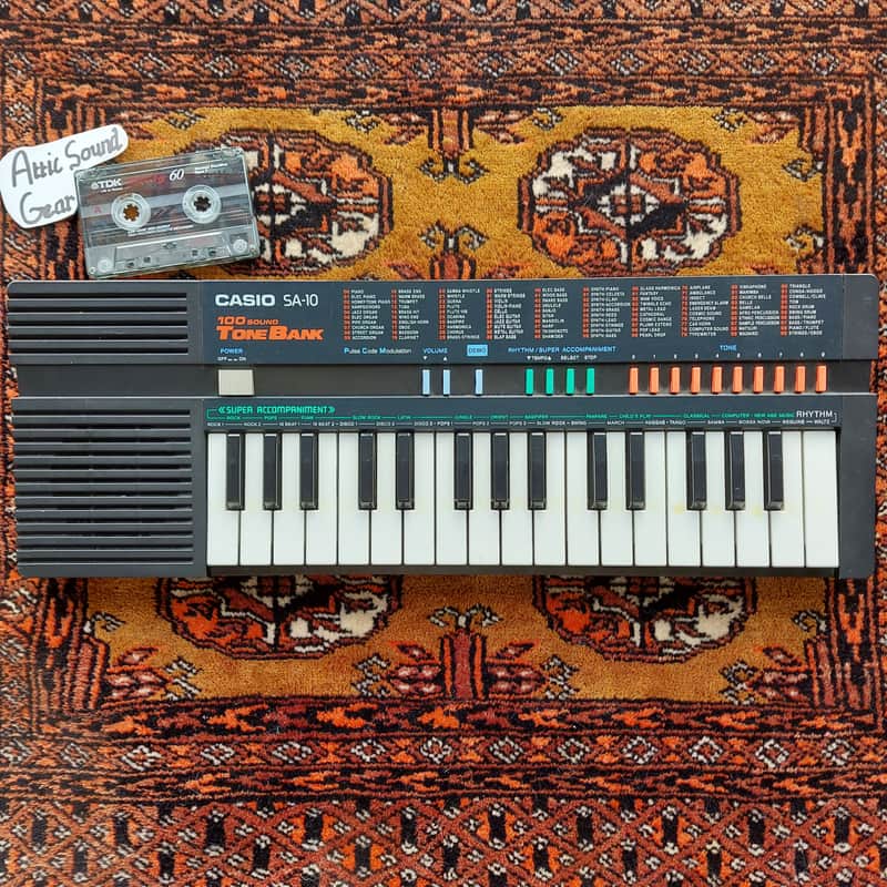 Casio SA-10 1982-1988 Black | Reverb