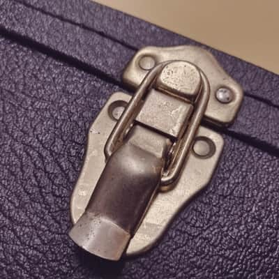 Gibson Case – Vintage Dreadnought Old Stock Koffer Plüsch BLAU image 11