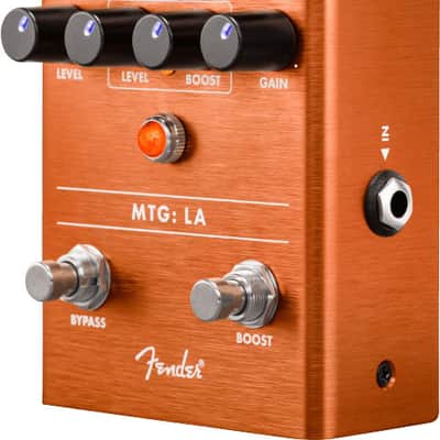 Mint Fender MTG: LA Tube Distortion Guitar Effect Pedal image 3