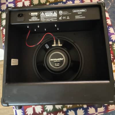 Acoustic G20 combo guitar amplifier - Black image 12