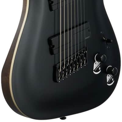 Schecter C-8 Multi-Scale SLS Elite Electric Guitar, Evil Twin image 8