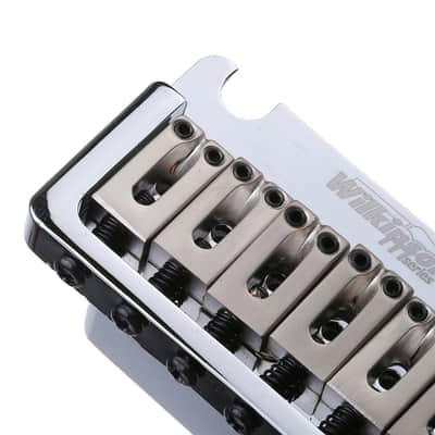 Wilkinson 52.5mm(2-1/16 inch) Full Block ST Guitar Tremolo Bridge Pop-In Arm 2-Point for American Standard or Professional Fender Strat image 3
