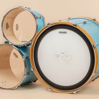 Immagine Used Custom Keller Maple in Baby Blue - 14x24, 16x16, 9x13 - 3