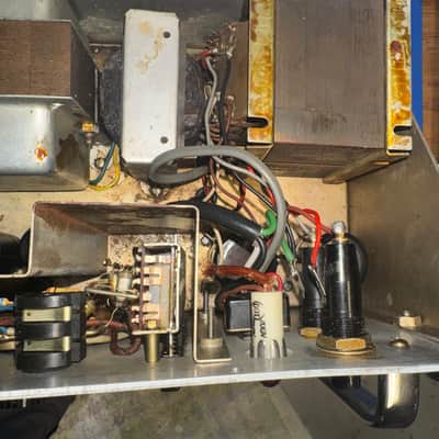 Selmer Stereomaster 100W (Dual 50W) Tube Amp Head 1965-1967 Metal Box | Fully Serviced w/ NOS GE Tubes | Syd Barrett Pink Floyd Era image 7