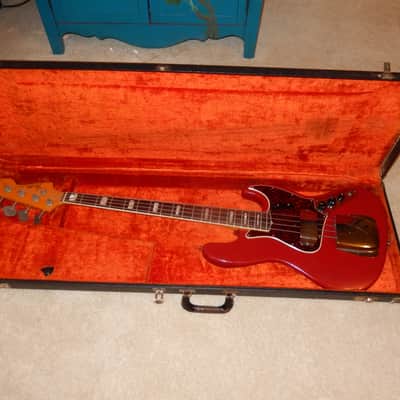 Fender American Vintage '66 Jazz Bass 1966 (RED) image 18