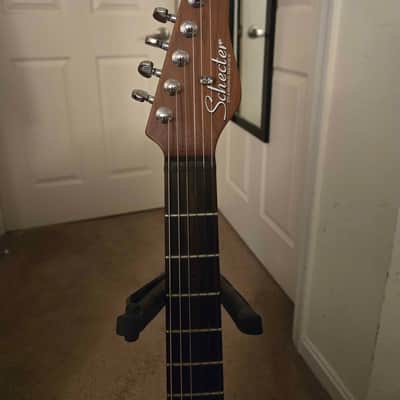 Schecter Nick Johnston Traditional HSS Atomic Coral with Ebony Fretboard image 3