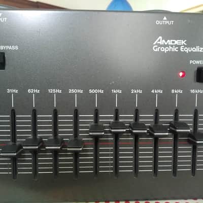 ギター AMDEK/Graphic Equalizer GEK-100 Amdek GEK-100 Roland ge 10 graphic equalizer pedal | Reverb